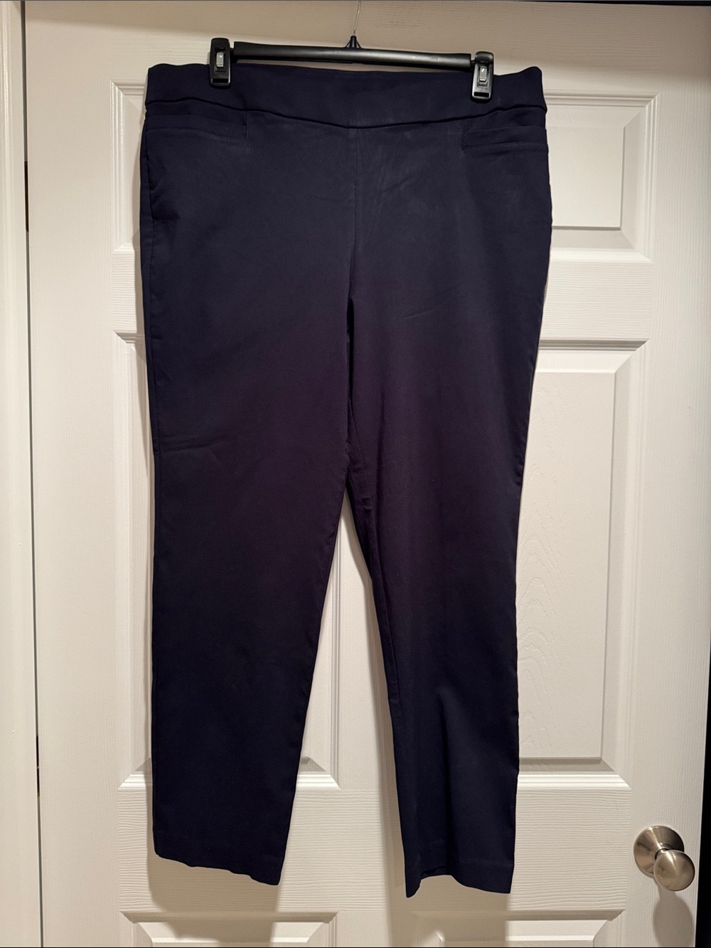 Briggs Women’s Straight-Leg Pants in Navy